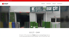 Desktop Screenshot of egecit.com