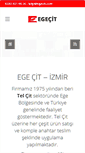Mobile Screenshot of egecit.com